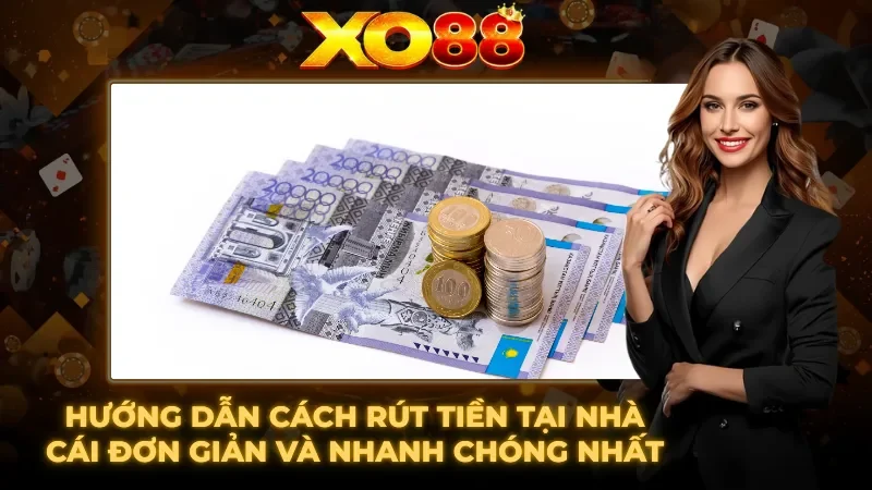 Cách để thực hiện rút tiền tại nhà cái đơn giản